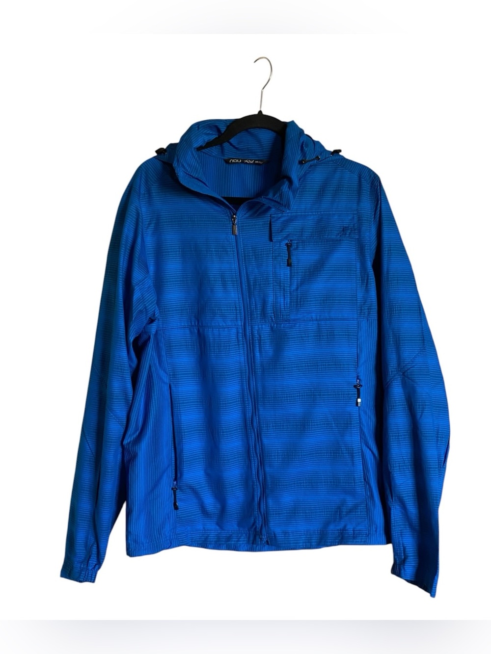 Men’s NAU Windbreaker Hooded Jacket Size M